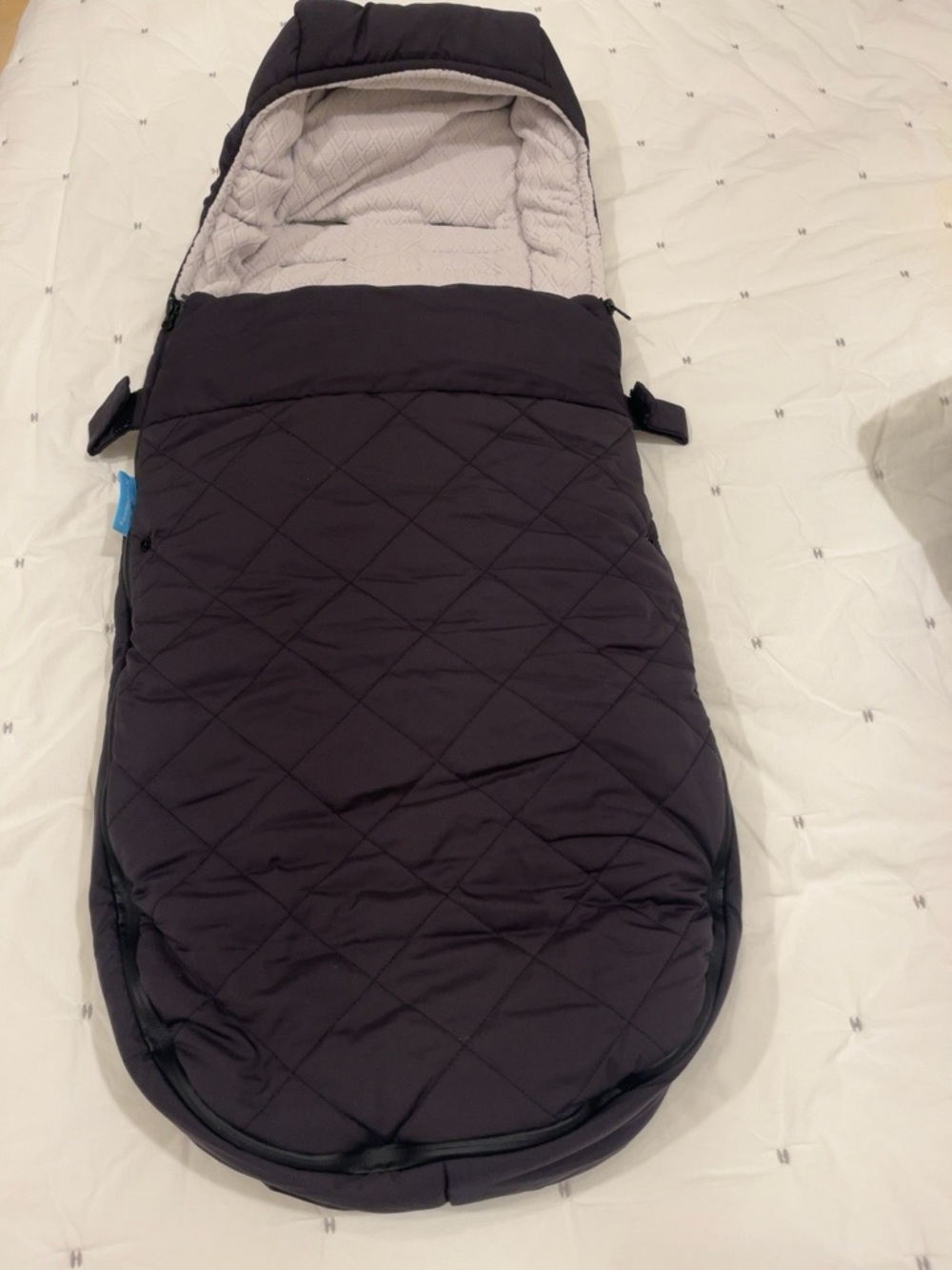 UPPAbaby CozyGanoosh Jake Black Stroller Footmuff Winter Bunting